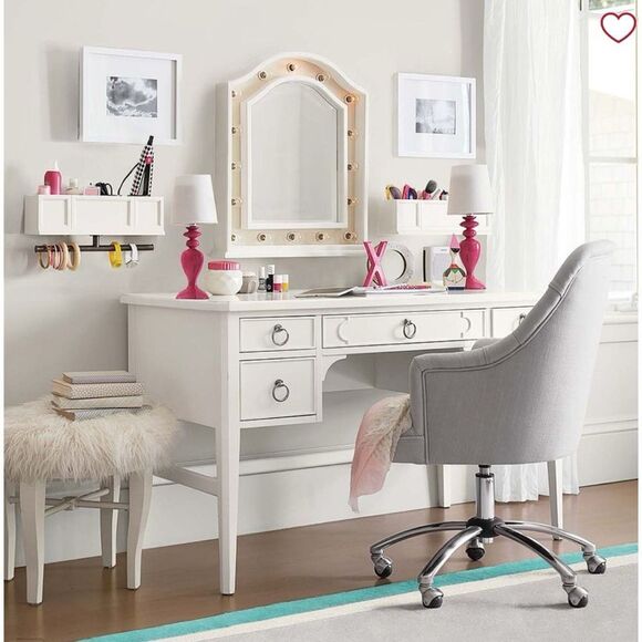 Pottery Barn Teen Hannah Beauty Hair Accessories Organizer Shelve - Picture 16 of 16